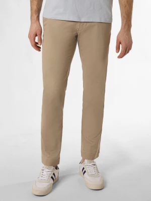 Polo Ralph Lauren Spodnie - stretch slim fit Mężczyźni Bawełna beżowy|brązowy jednolity,