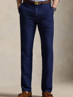Polo Ralph Lauren spodnie z dodatkiem lnu