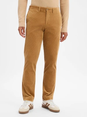Polo Ralph Lauren spodnie z sztruksu Mężczyźni Bawełna brązowy