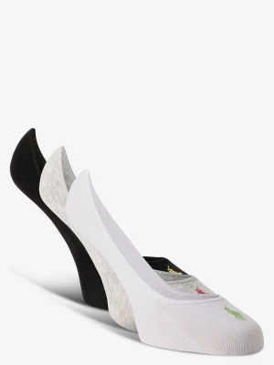 Polo Ralph Lauren Stopki pakowane po 3 szt. Kobiety Bawełna szary|czarny|biały|wielokolorowy jednolity,