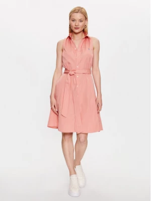 Polo Ralph Lauren Sukienka codzienna 211911667002 Różowy Regular Fit