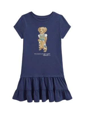 Polo Ralph Lauren Sukienka codzienna 312B20040001 Granatowy Regular Fit