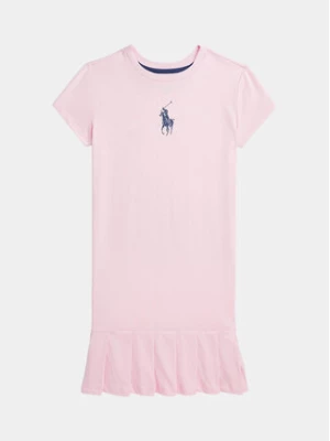 Polo Ralph Lauren Sukienka codzienna 313935092001 Różowy Regular Fit