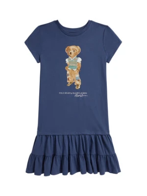 Polo Ralph Lauren Sukienka codzienna 313B20040001 Granatowy Regular Fit