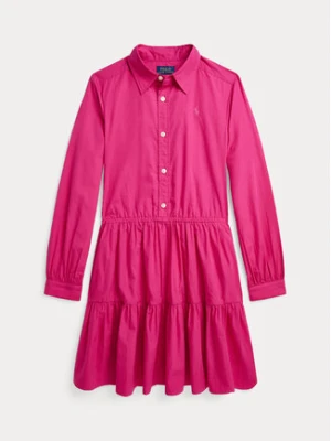Zdjęcie produktu Polo Ralph Lauren Sukienka codzienna Tierdshrtdrs 313925702001 Różowy Regular Fit