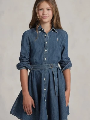 Polo Ralph Lauren - Sukienka dziecięca 140-158 cm 313698860001