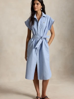 Polo Ralph Lauren sukienka koszulowa bawełniana