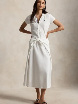 Polo Ralph Lauren sukienka rozkloszowana bawełniana