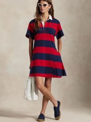 Polo Ralph Lauren sukienka rozkloszowana bawełniana