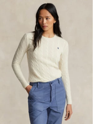 Zdjęcie produktu Polo Ralph Lauren Sweter 211910421001 Écru Regular Fit
