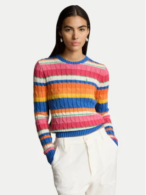 Polo Ralph Lauren Sweter 211935304001 Kolorowy Regular Fit