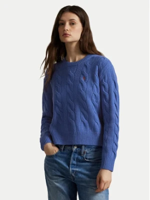 Polo Ralph Lauren Sweter 211A91216004 Niebieski Straight Fit
