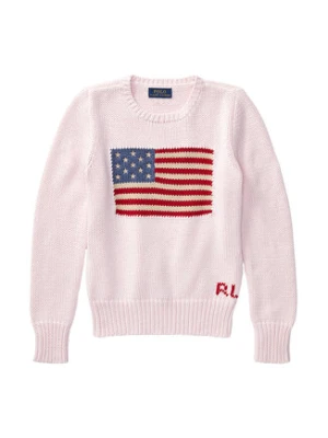 Polo Ralph Lauren Sweter 313668609003 Różowy Regular Fit