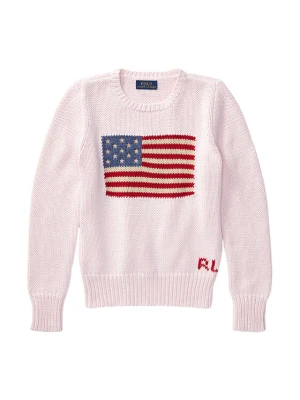 Polo Ralph Lauren Sweter 313668609003 Różowy Regular Fit
