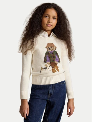 Polo Ralph Lauren Sweter 313B26004001 Kremowy Regular Fit