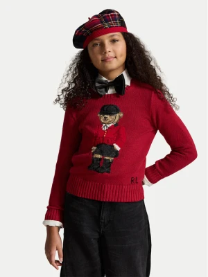 Polo Ralph Lauren Sweter 313B28301001 Czerwony Regular Fit