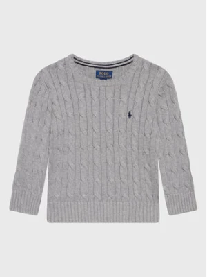 Polo Ralph Lauren Sweter 323702674041 Szary Regular Fit