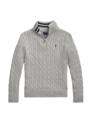 Polo Ralph Lauren Sweter 323868894010 Szary Regular Fit