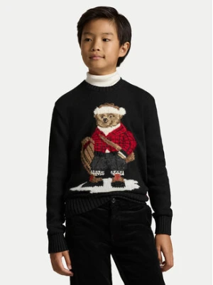 Polo Ralph Lauren Sweter 323981629001 Czarny Regular Fit