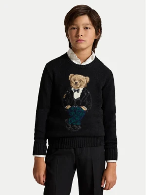 Polo Ralph Lauren Sweter 323B29194001 Czarny Regular Fit