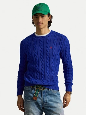 Polo Ralph Lauren Sweter 710775885553 Niebieski Regular Fit