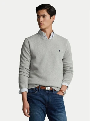 Polo Ralph Lauren Sweter 710810846004 Szary Regular Fit