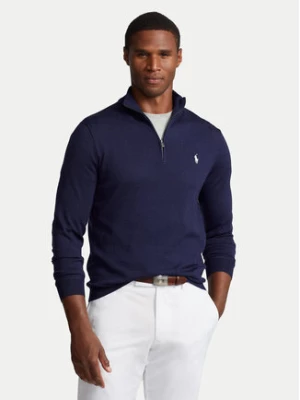 Polo Ralph Lauren Sweter 710876339008 Granatowy Regular Fit