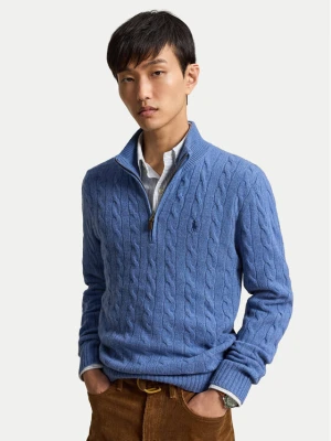 Polo Ralph Lauren Sweter 710876766501 Niebieski Regular Fit