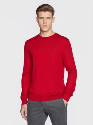Polo Ralph Lauren Sweter 710876846009 Czerwony Slim Fit