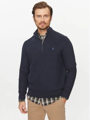 Polo Ralph Lauren Sweter 710932304001 Granatowy Regular Fit