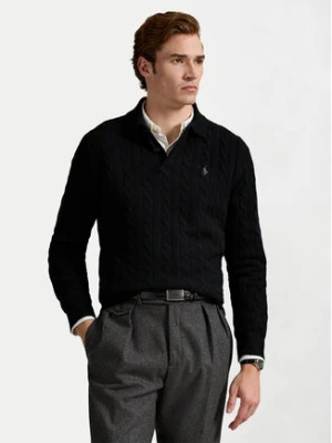 Polo Ralph Lauren Sweter 710974165001 Czarny Regular Fit