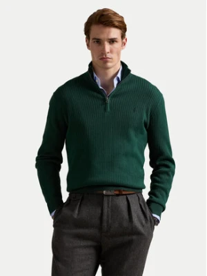 Polo Ralph Lauren Sweter 710979101002 Zielony Regular Fit