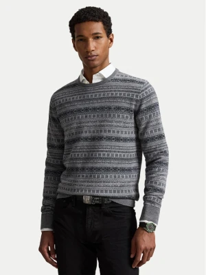 Polo Ralph Lauren Sweter 710B23899001 Szary Regular Fit