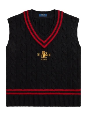 Polo Ralph Lauren Sweter 710B28790001 Czarny Regular Fit