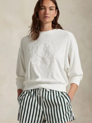 Polo Ralph Lauren sweter bawełniany Wimbledon Collection damski kolor biały 211970430