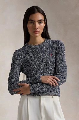 Polo Ralph Lauren sweter bawełniany kolor beżowy 211947924