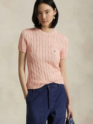 Polo Ralph Lauren sweter bawełniany kolor pomarańczowy 211895379