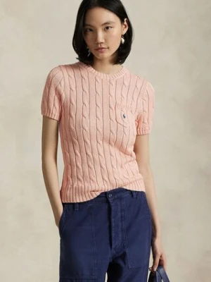 Polo Ralph Lauren sweter bawełniany kolor pomarańczowy 211895379