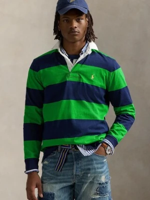 Polo Ralph Lauren sweter bawełniany Long Sleeve męski kolor granatowy 710900566