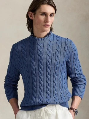 Polo Ralph Lauren sweter bawełniany Pullover męski kolor granatowy 710972300