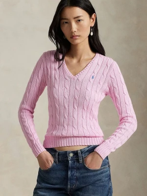 Polo Ralph Lauren sweter damski bawełniany różowy