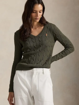 Polo Ralph Lauren sweter damski bawełniany zielony