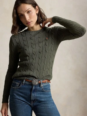 Polo Ralph Lauren sweter damski bawełniany zielony