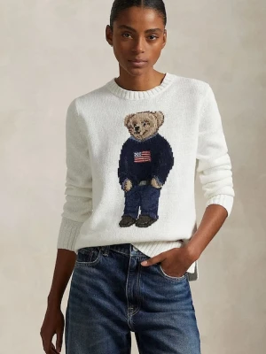 Polo Ralph Lauren sweter damski kolor biały 211978359