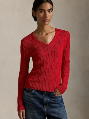 Polo Ralph Lauren sweter damski kolor czerwony lekki 211971870