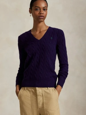 Polo Ralph Lauren sweter damski kolor fioletowy 211971866