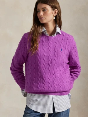 Polo Ralph Lauren sweter damski kolor fioletowy 211972115