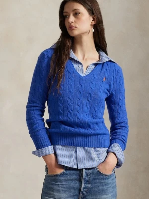 Polo Ralph Lauren sweter damski kolor niebieski 211971866