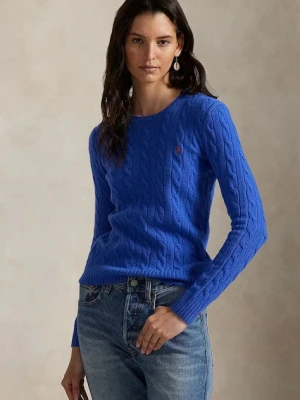 Polo Ralph Lauren sweter damski kolor niebieski lekki 211971865