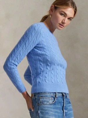 Polo Ralph Lauren sweter damski kolor niebieski lekki 211971865
